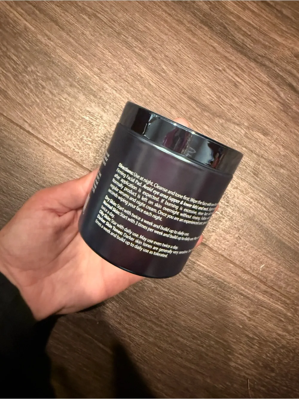 Advanced Firming Facial Pads – Navy